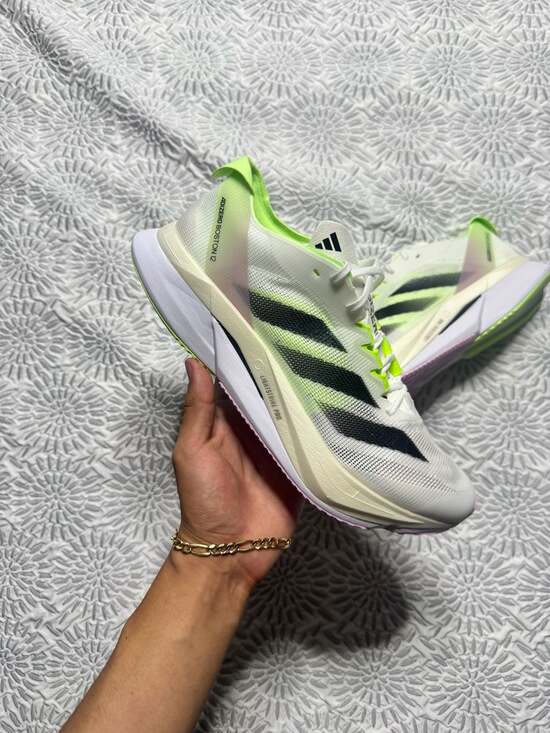 Adidas Other - Adidas Adizero Boston 12 M Running Shoes Green Spark IG3321 Men's Size 10